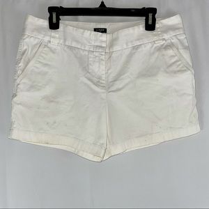 J. Crew White Shorts 10